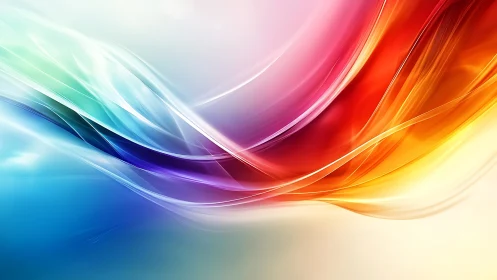 Chromatic vector waves in luminous digital abstraction.