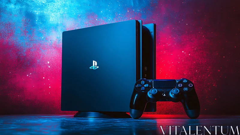 PlayStation 5 Console and Controller Product Display