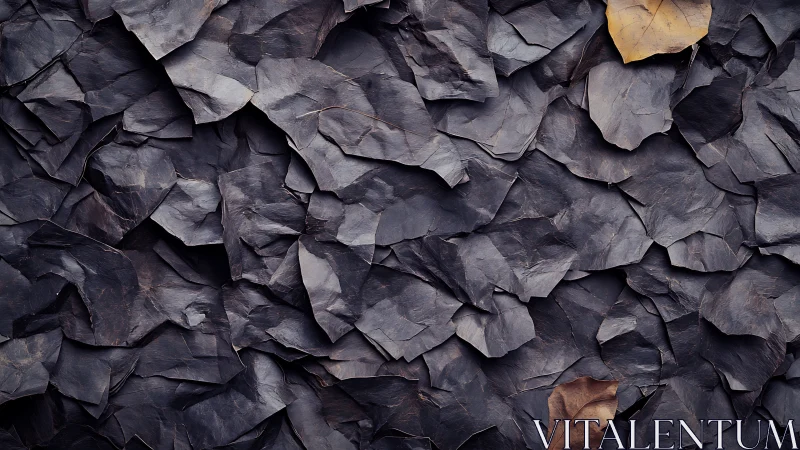 Dark layered dry leaves texture with subtle color accents.
