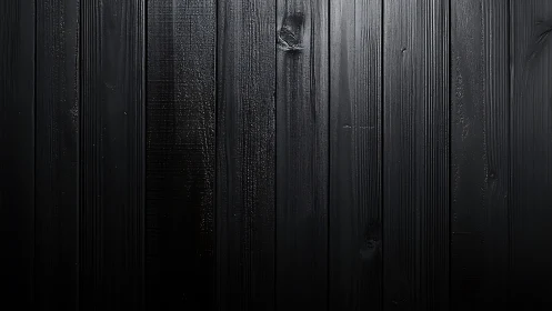 Moody black wooden planks with quiet, textured depth.