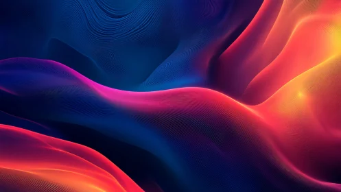 Spectral gradient wavefields with microline displacement mapping.