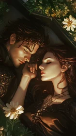 Tender Moments in Golden Light.