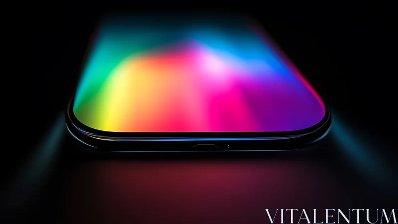 Chromatically Modulated Smartphone Display with Spectral Gradient Emission.