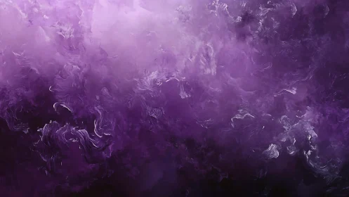 Violet nebula abstraction with swirling textured gradients.