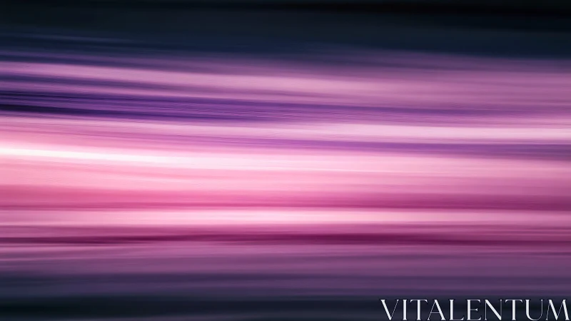 Violet and magenta motion blur abstract horizon waves.