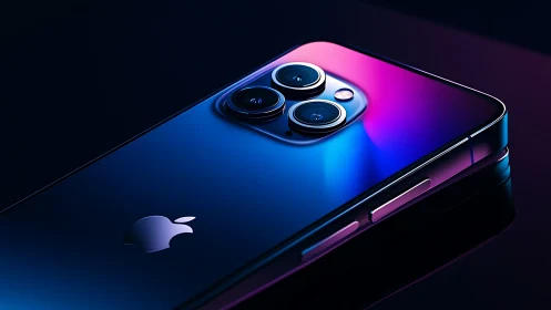 Premium Smartphone Shines with Sleek Triple Camera Excellence