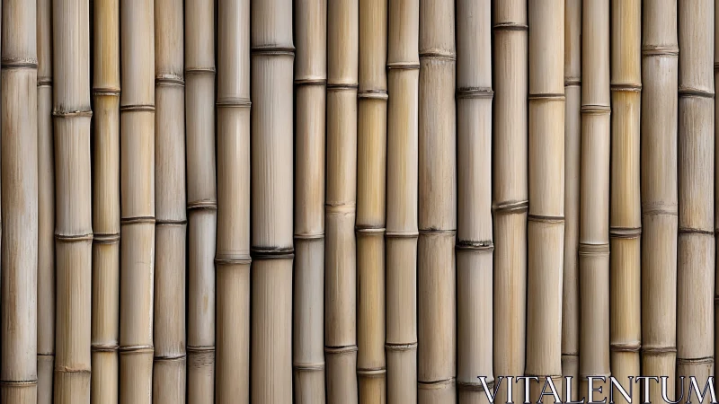 Vertical bamboo wall pattern with warm natural texture.
