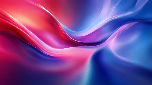 Chromatic fluid interface with high-gloss spectral gradients.