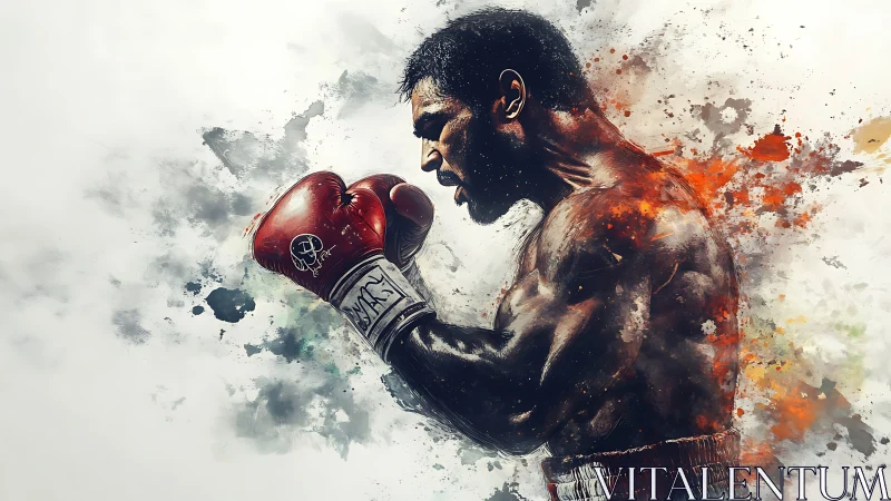 A Boxer's Power and Passion Come Alive