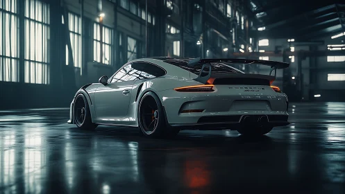 High-performance sports coupe rendered in cinematic photorealism