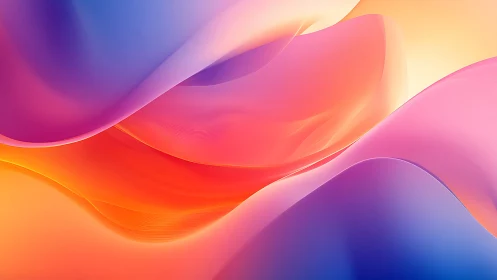 Velvet sunrise waves of neon mist drift across the screen.