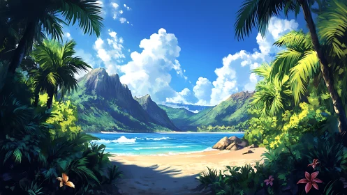 Paradise Valley: Tropical Mountains Meet Pristine Shores