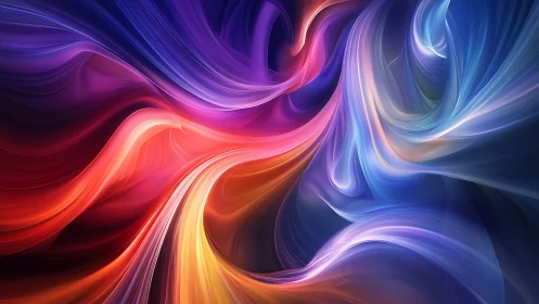 Color currents swirling through a dream-bright night sky.