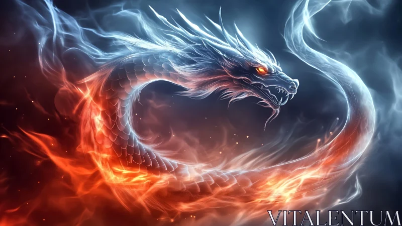 Thermodynamic spectral dragon loop in bifurcated plasma aura.