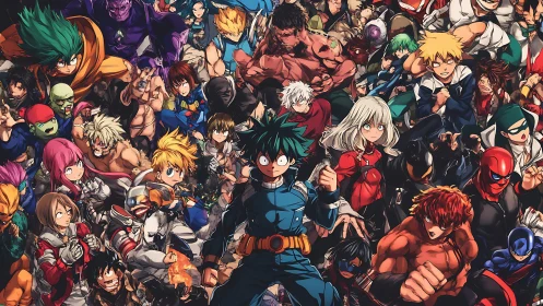 Explosive anime heroes clash in a storm of wild superpowers.