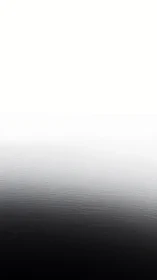 Minimal gradient seascape with soft monochrome horizon.
