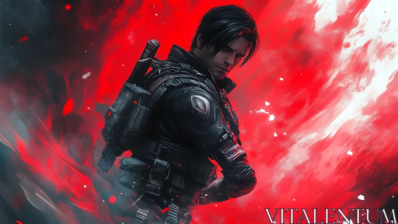 Rogue operative carves a burning path through scarlet chaos