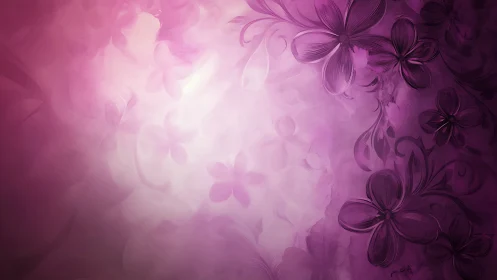 Ethereal Botanical Gradient: Soft-Focus Floral Morphology with Chromatic Transition.