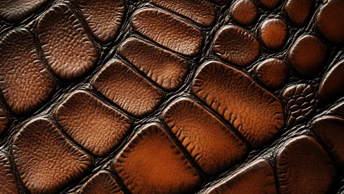 Warm copper reptile scales in close-up organic pattern.