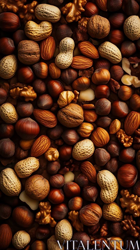 Nutty constellations tumble together in rich autumn light