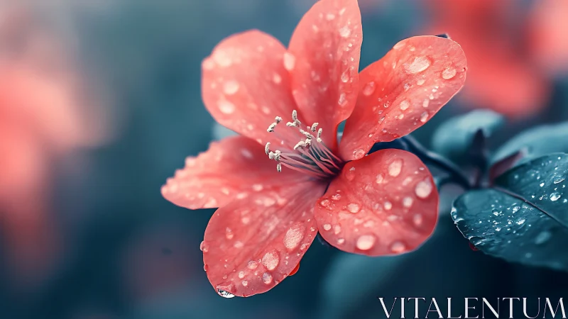 Coral Bloom Petals: Hygroscopic Surface Analysis.