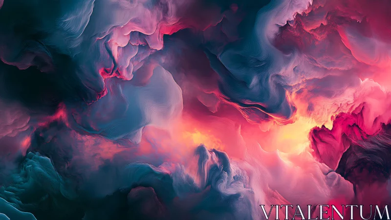 Nebular chromatic currents in fluid digital abstraction.