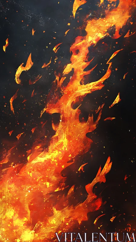 Inferno Cascade: Photorealistic Fire Explosion Study.