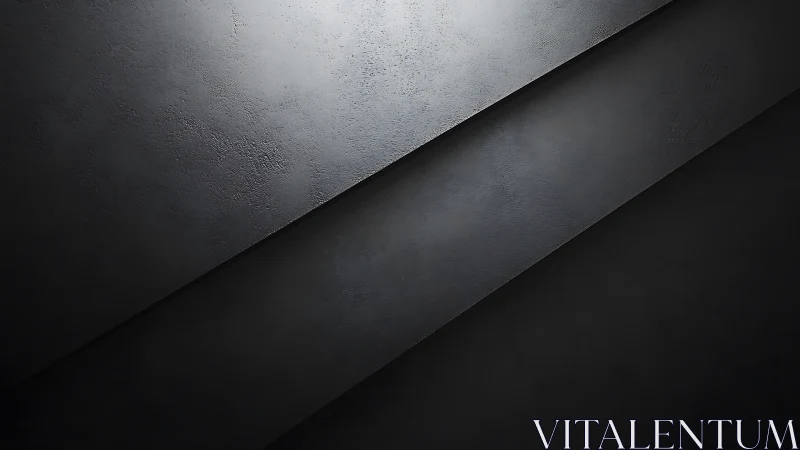 Dark diagonal concrete planes under soft directional light.