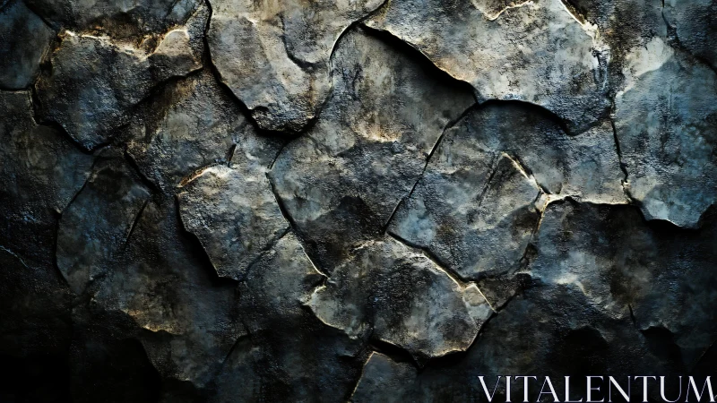 Textured dark stone wall background with rough natural surface.