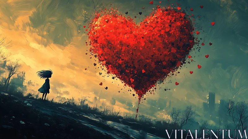 A Solitary Heart: Love's Beacon in the Darkness