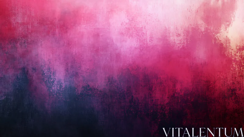 Gradient magenta abstract field with textured atmospheric depth.