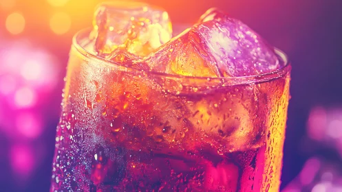 Glowing Refreshment in Vibrant Color.