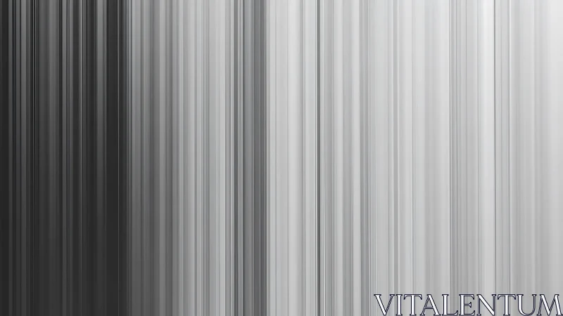 Minimalist vertical grayscale lines abstract art background.