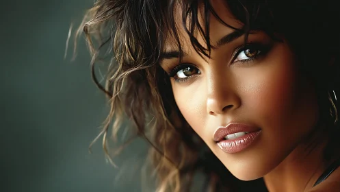 Photorealistic close-up portrait with soft cinematic light.