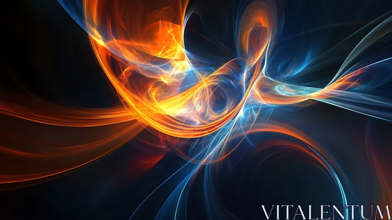 Energetic fractal plasma filaments intertwine in blue-orange turbulence