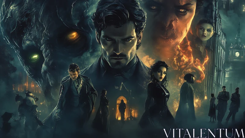 Nocturnal occult investigation amid infernal urban specters.