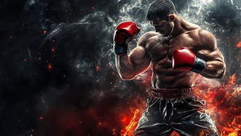 Inferno Champion: Muscle Forged in Flame.