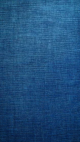 Cozy blue woven fabric with gentle texture and calm charm.