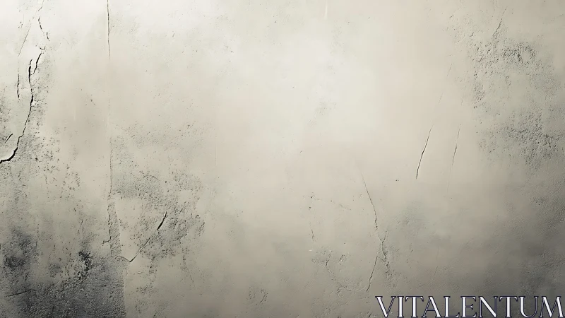 Aged plaster wall surface shows fine cracking and graded staining