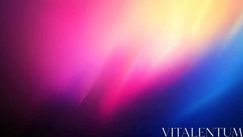 Abstract chromatic gradient field with diagonal light beams.