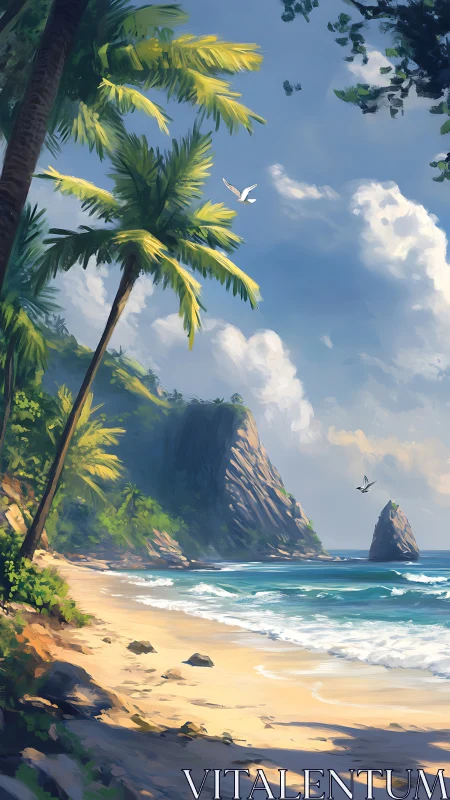 Tropical Paradise Awaits You on This Serene Beach