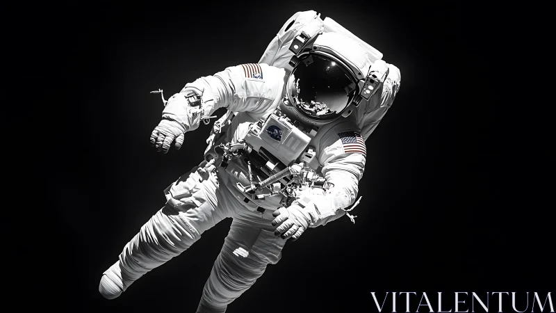 Lone orbital wanderer drifting through velvet cosmic hush.