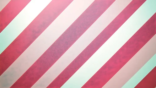 Candystripe diagonals quietly rehearse a minimalist parade