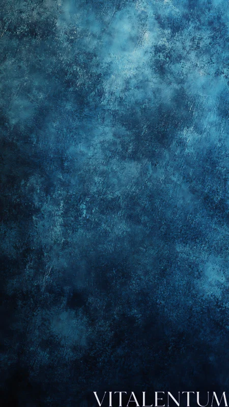 Textured blue abstract surface with dark tonal variation.
