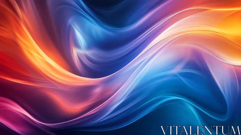 Waves of Liquid Light Dancing Through Neon Twilight.