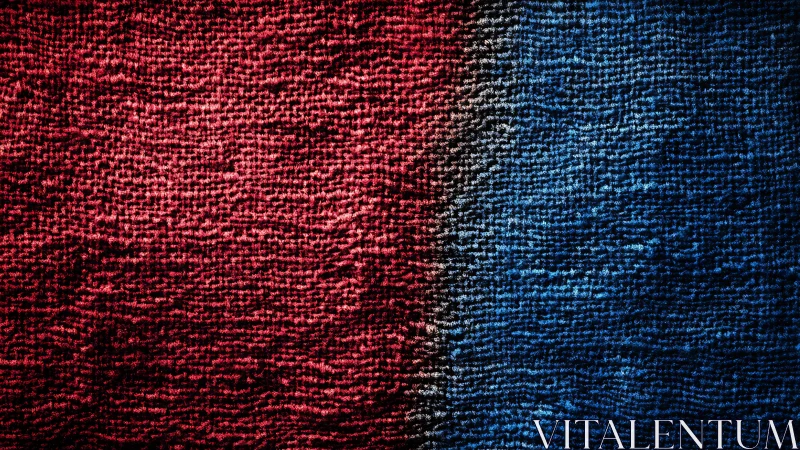 Threaded horizon lets red and blue textures quietly collide