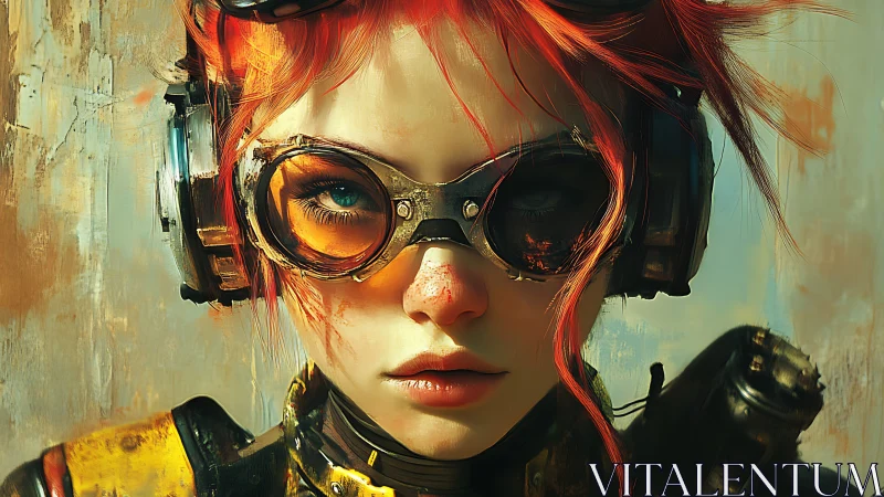 Goggled ember pilot stares down a rusted future horizon.