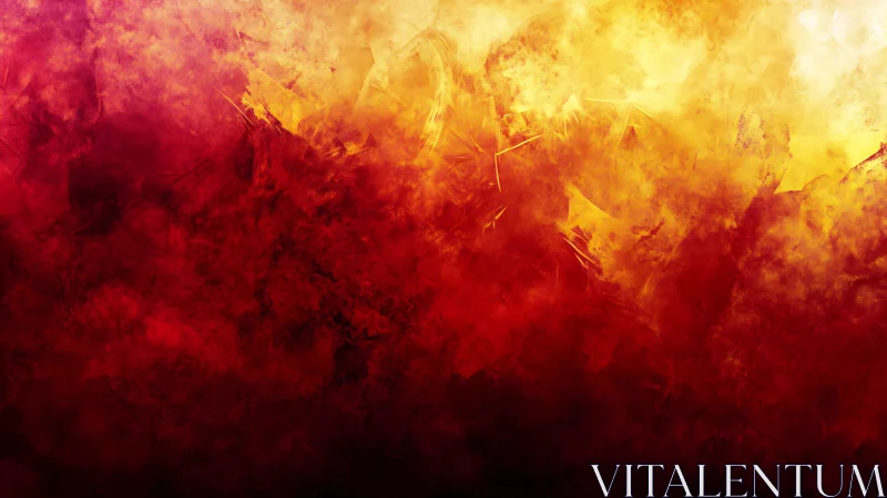 Fire and Flame Abstract Gradient Background