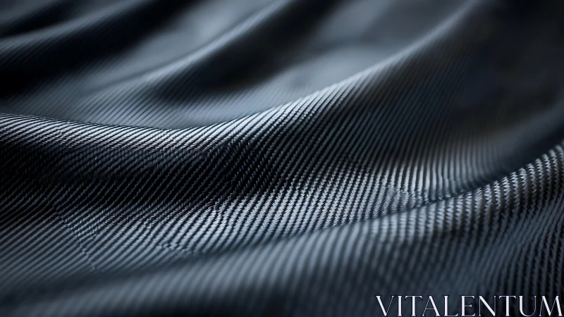 Carbon fiber textile shows detailed woven surface structure