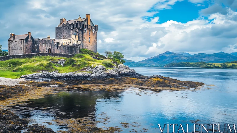 Eilean Donan Castle: Medieval Fortification Perched on Rocky Islet.